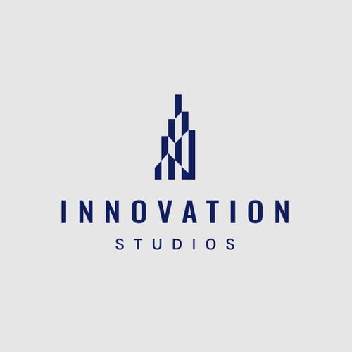 Building design with the title 'INNOVATION STUDIOS'