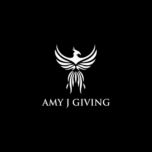 Phoenix logo with the title 'AMY J GIVING'
