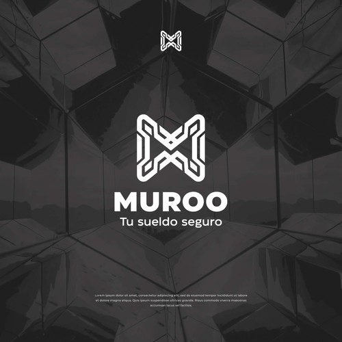 Wall design with the title 'Muroo'