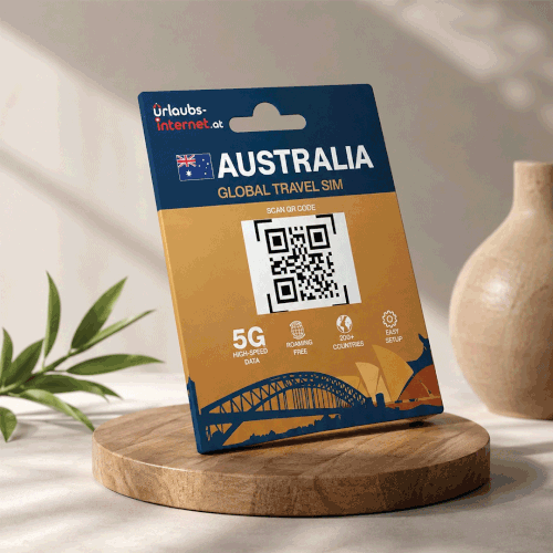 Product packaging with the title 'Urlaubs'