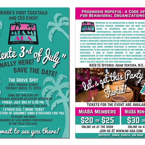 Essential design with the title 'Flyer'