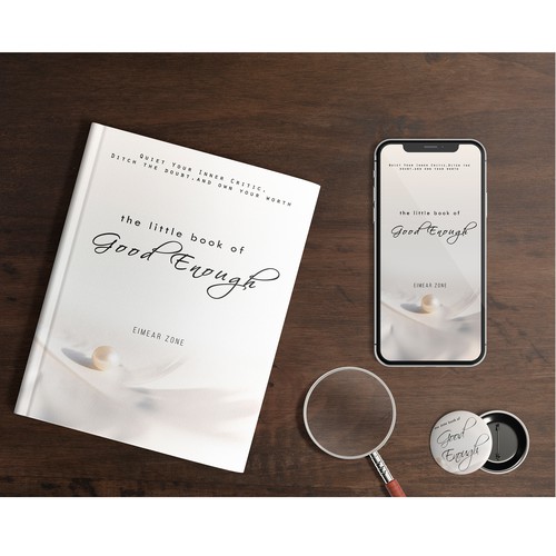 Luxury book cover with the title 'Elegant and Luxurious'
