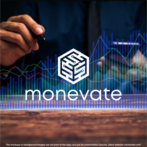 Money design with the title 'Monevate'