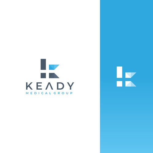K logo with the title 'Logo for Keady Medical Group'