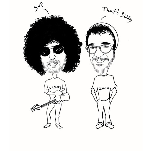 Detailed t-shirt with the title 'Personalised tee design'