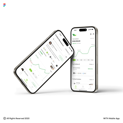 Stock design with the title 'Social Investment Apps'