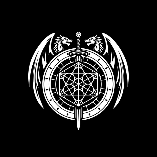 Table design with the title 'The round table'