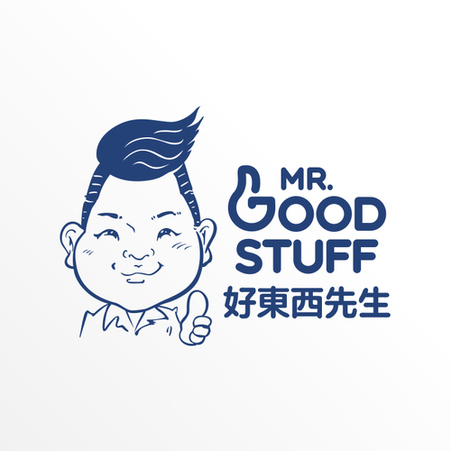 Thumb logo with the title 'Mr. Good Stuff '
