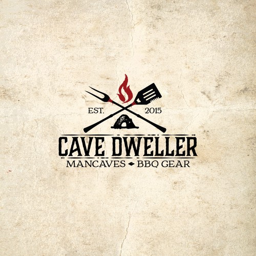 Home logo with the title 'Cave Dweller'