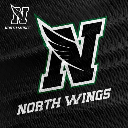 Swiss design with the title 'Winner of North Wings Contest'