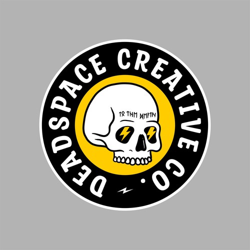 Heavy metal logo with the title 'Skull '