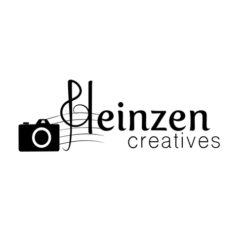 Treble clef logo with the title 'Logo for photography/music business'