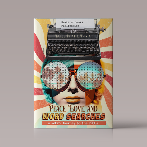 Puzzle design with the title 'Book Cover Design'