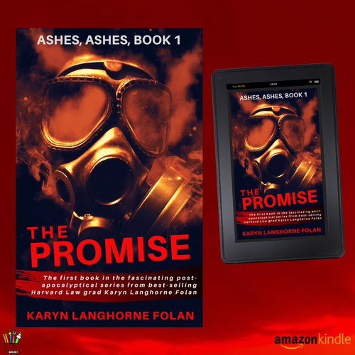 Post-apocalyptic book cover with the title 'post-apocalyptical series book covers'