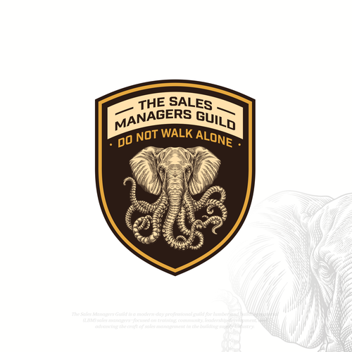 Detailed logo with the title 'The Sales Managers Guild'