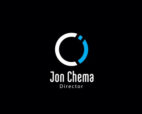 Film production logo with the title 'Logo for a filmmaker Jon Chema!'