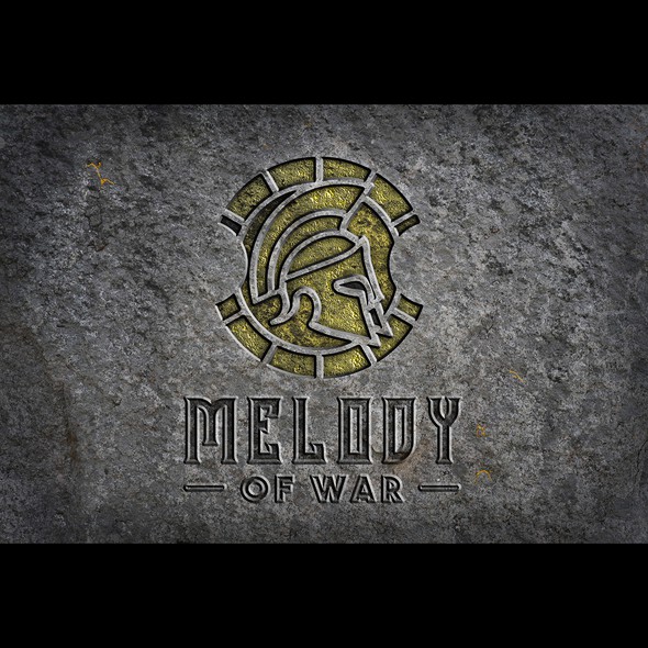Warrior logo with the title 'Greek Warrior logo'