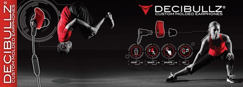 Trade show design with the title 'Create an Awesome Backdrop for Trade Shows and Expos for an Awesome Headphone Company!'