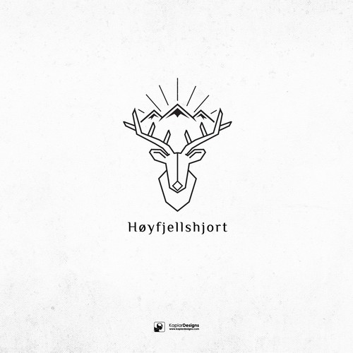 Sunrise logo with the title 'Deer Logo'