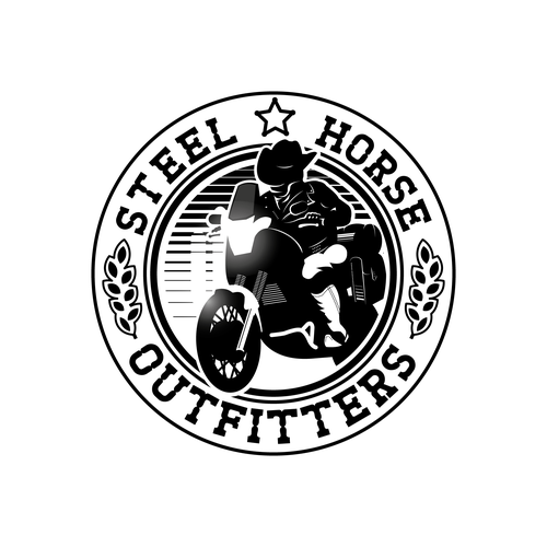 Wild West logo with the title 'Logo design contest entry'