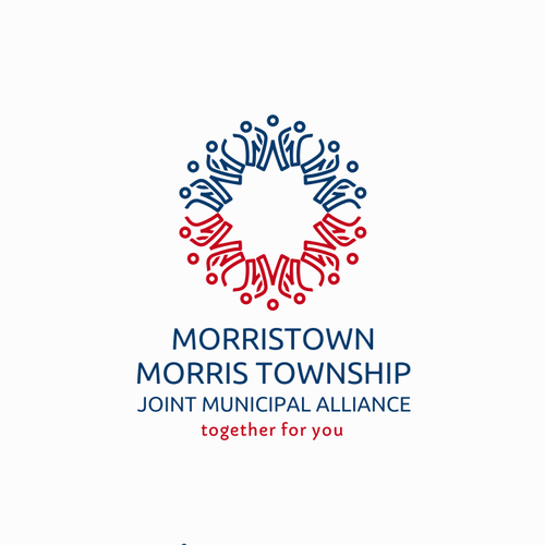 Town logo with the title 'Morristown Morris Township Joint Munticipal Alliance'