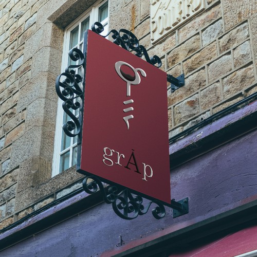 Winery logo with the title 'logo for winery'