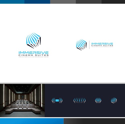 Cinema brand with the title 'Immersive Cinema Suite'