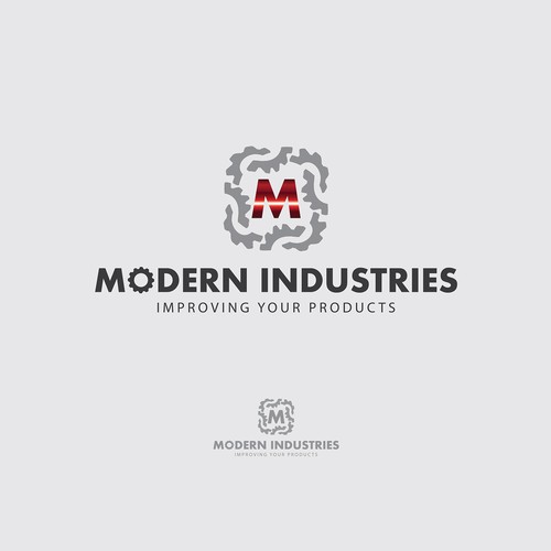 Industrial logo with the title '"Metals Industrial Leader Needs a Facelift"'