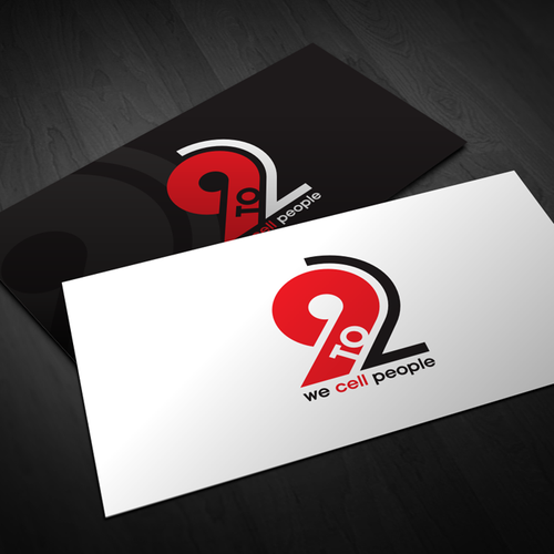 Communication logo with the title '9 TO 2 Logo'