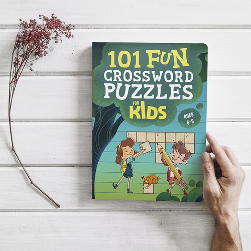 Digital art book cover with the title 'Children's Book Cover'