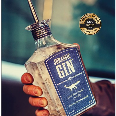 Jurassic Gin London Spirits Gold Winner, Voted 7th best Gin in the world! 