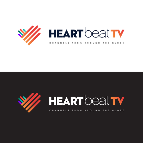 Winner logo with the title 'TV channel requires bold, beautifiul logo'