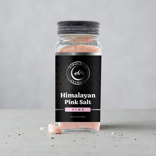 Brand packaging with the title 'Himalayan Salt Shaker'