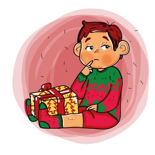 Illustration artwork with the title 'The Practical Guide to Raising Parents- book project'