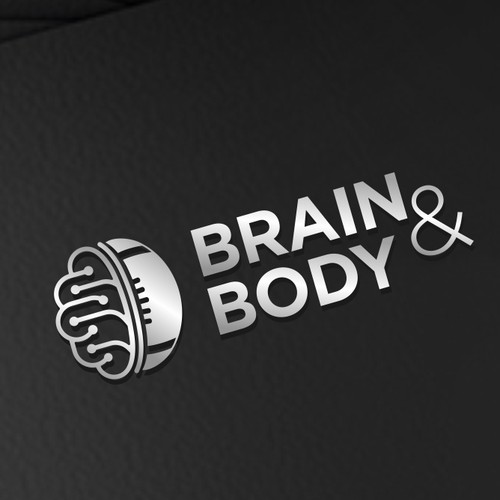 Football design with the title 'Brain & Body'