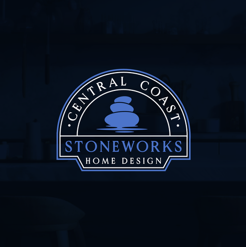 Granite logo with the title 'Home Design Logo'