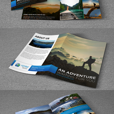 Create a winning brochure for visithemne
