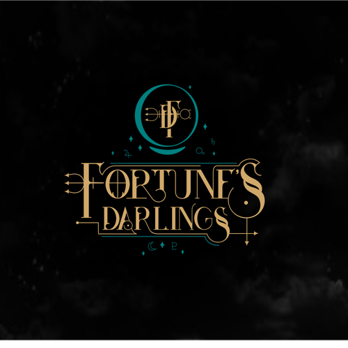 Astro logo with the title 'Logo for Fortune's Darlings'