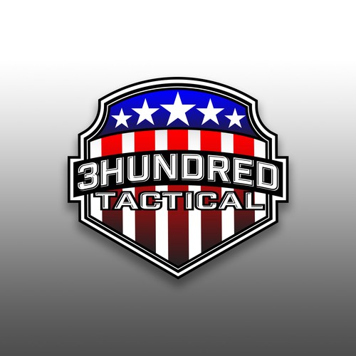 American flag logo with the title 'Concept for tactical gear '