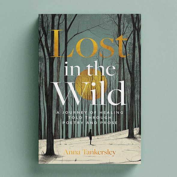 Drawing book cover with the title 'Lost in the Wild'