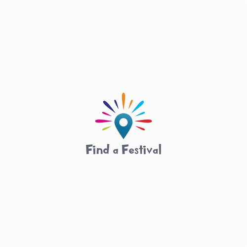 Festival brand with the title 'Find a Festival'