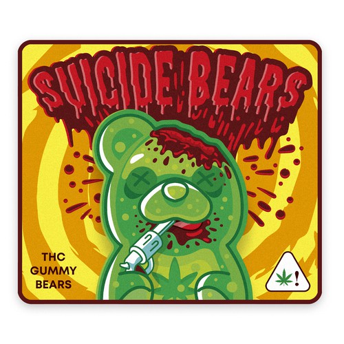 Suicide design with the title 'Suicide Bears'