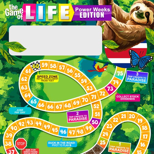 Flyer artwork with the title 'Label product'