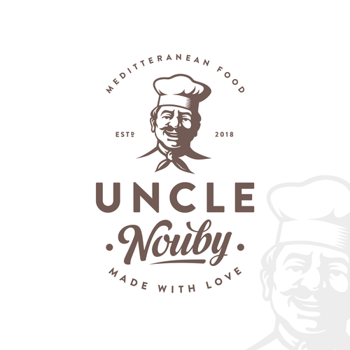 Cook design with the title 'Uncle Nouby'