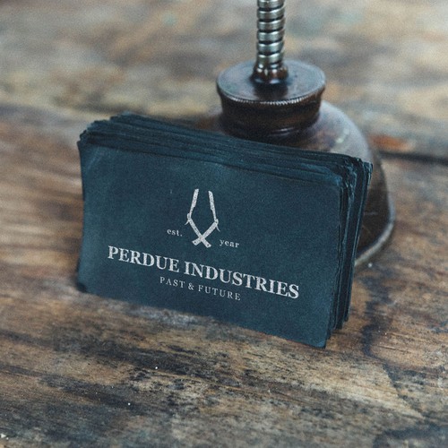 Industrial logo with the title 'Perdue Industries'