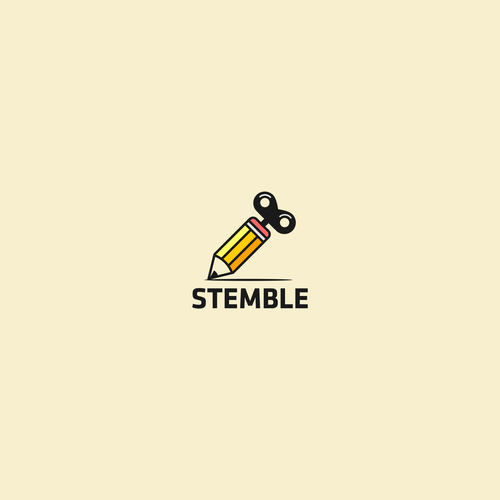 Education brand with the title 'Logo concept for Stemble'