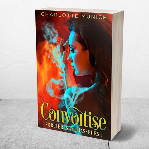 Female book cover with the title 'Novel: Urban Fantasy'