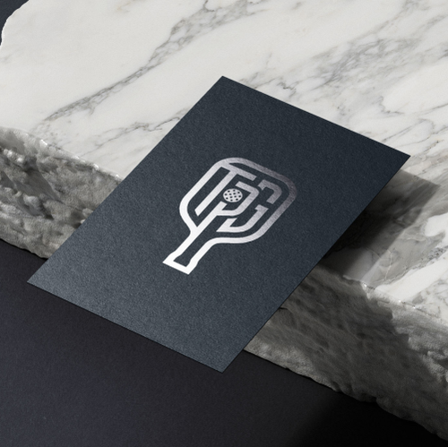 Tennis design with the title 'TPG Monogram for The Pickle Guild'