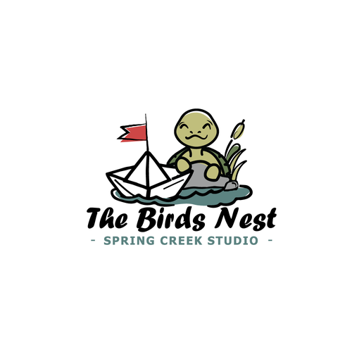 Nursery design with the title 'The birds Nest'
