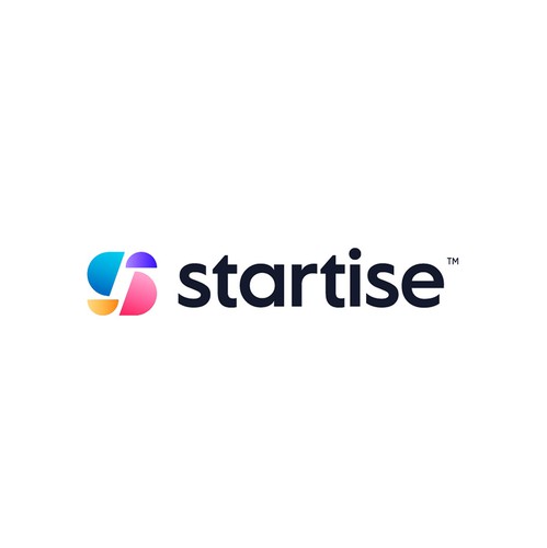 Entrepreneur logo with the title 'Colorful Logo For Startup Platform'